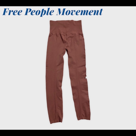 Free People Movement High-Rise Good Karma 7/8 Leggings - Picture 3 of 16